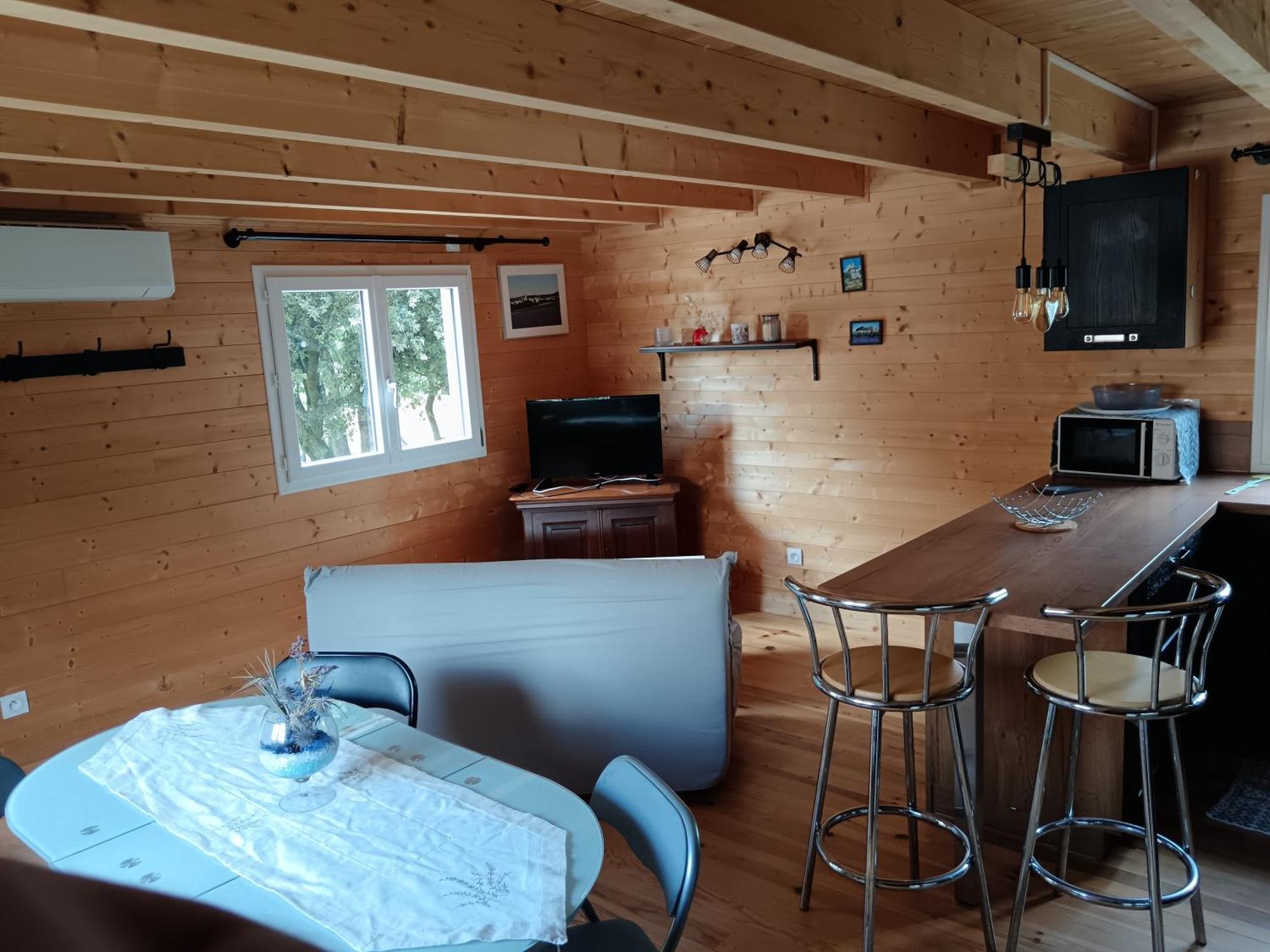 Chalet 50M2 Climatise Montjoyer Bagian luar foto